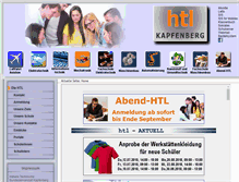 Tablet Screenshot of lichtbogen.projekt.htl-kapfenberg.ac.at
